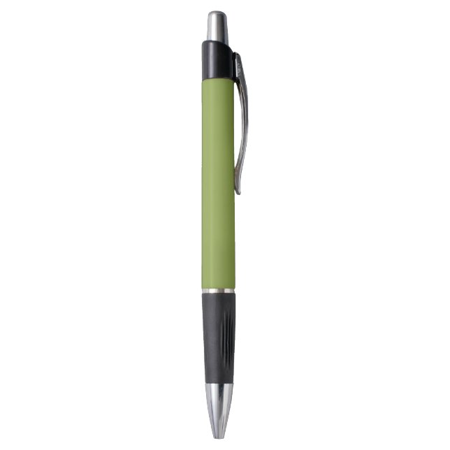 Mäßige Limettengrün, Solid-Farbe Kugelschreiber (Unterseite (Vertikal))