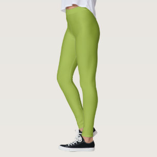 Mäßiges Kalkgrün (feste Farbe) gelb- grün Leggings