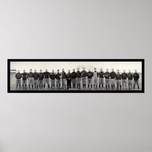 Massillon Tigers Football Foto 1905 Poster