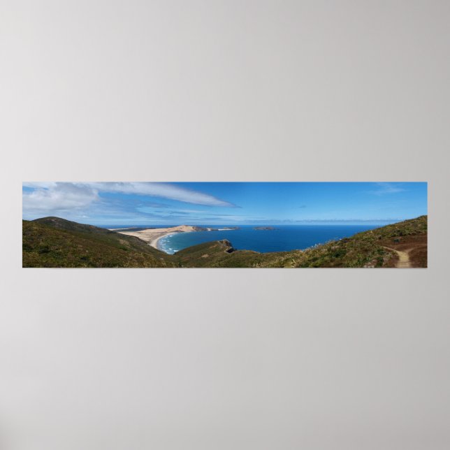 Massive Cape Reinga Panorama Poster (Vorne)