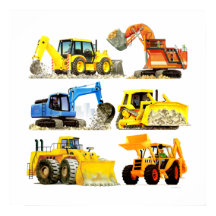 Massive Kinder Bau Grabmesser und Bagger