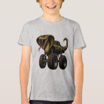 Massive King Cobra Monster Truck Tri-Blend Shirt<br><div class="desc">Strike fast with this powerful King Cobra monster truck design! Combining the fierce presence of a hooded cobra with a massive off-road monster truck.</div>