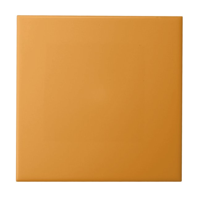 Massive Orangefarbe Fliese (Vorderseite)