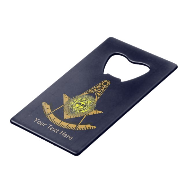 Massive Sonne Geldbeutel Flaschenöffner (Vorderseite Schrägansicht)