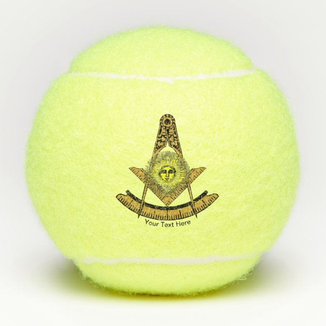 Massive Sonne Tennisbälle (Vorderseite)