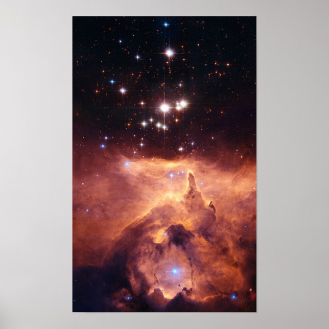 Massive Sterne Poster (Vorne)