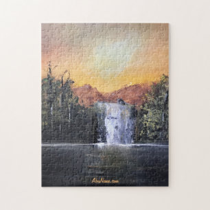 Massive Wasserfälle, Puzzle Jigsaw