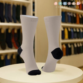 Massive weiche Lichtpaste Tan Beige Braune Farbe Socken