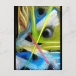 massiver Ausstoß von Liebe Postkarte