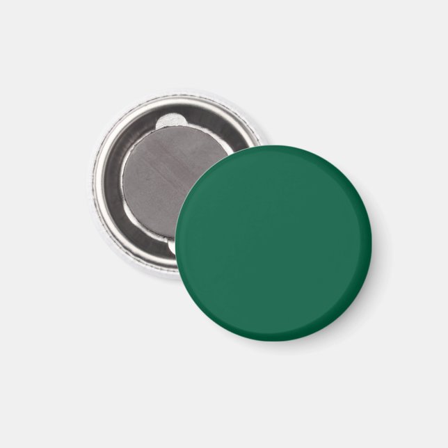 Massiver dunkelgrüner texturierter Hintergrund Magnet (Vorderseite/Rückseite)