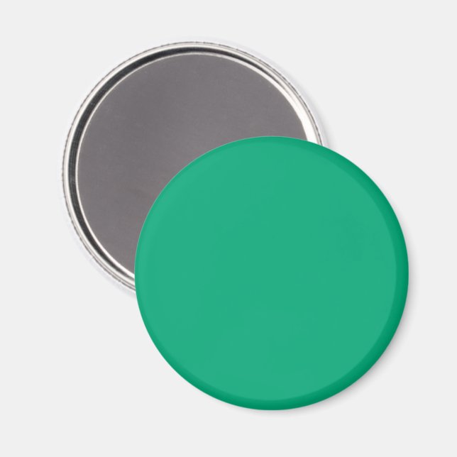 Massiver Türkishintergrund mit einer glatten, glei Magnet (Vorderseite/Rückseite)