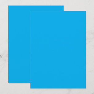 Massives Cyanblau Hintergrund Feiertagskarte