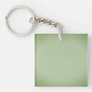 Massives Jadegrün Celadon Schlüsselanhänger