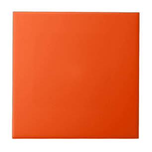 Massives Orange-Rot Fliese