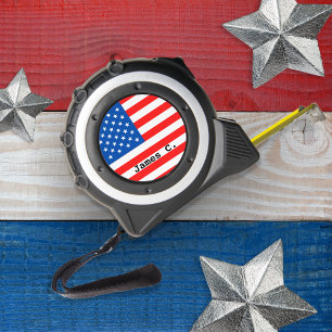 Maßnahme des amerikanischen Flaggenverbands Maßband