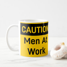 MASSNAHMEN Männer am Arbeitsplatz Tasse