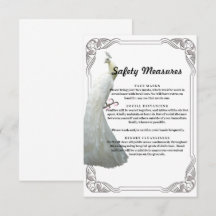 Maßnahmen zur Sicherheit von Hochzeiten auf weißem