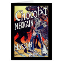 Masson Mexikanische Schokolade Vintage-Anzeige