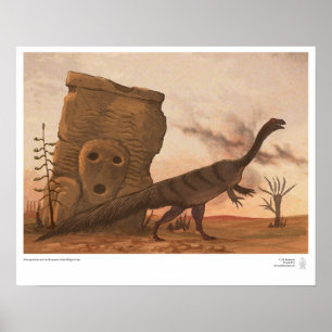 Massospondylus und das Denkmal der gefallenen Poster