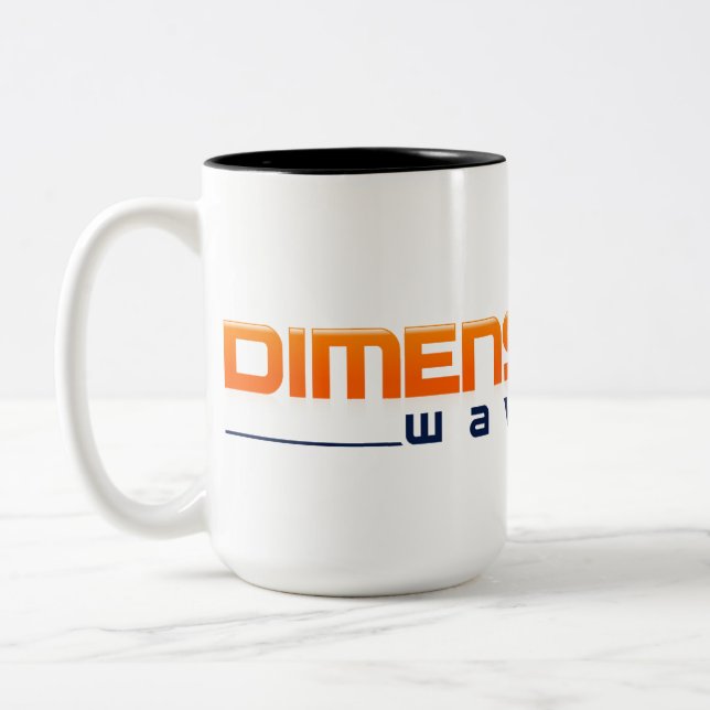 Maßwellen-offizielle Tasse (Links)
