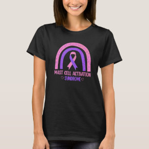 Mast Cell Activation Syndrome Awareness Ribbo T-Shirt