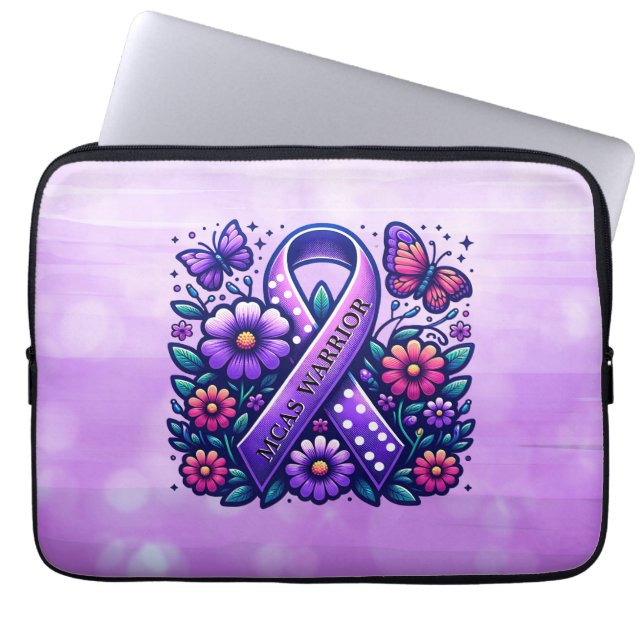 Mast Cell Activation Syndrome MCAS Warrior Laptopschutzhülle (Vorderseite)