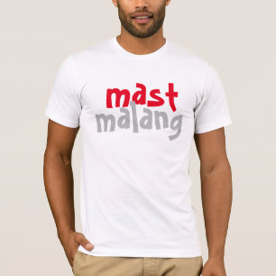 mast malang desi free spirit fun indisches Design T-Shirt