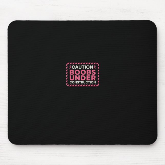 Mastektomie Sonniger Brustkrebs Mousepad (Vorne)