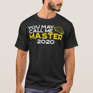 Master 2020 Funny MBA Masters Degree Abschluss Hi T-Shirt