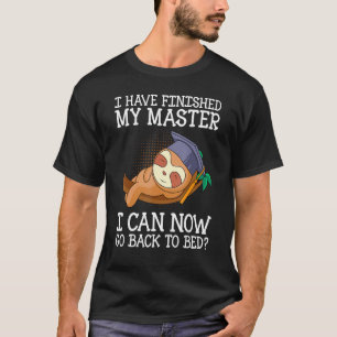 Master-Abschluss 2023 kann ich zurück zum Master 2 T-Shirt
