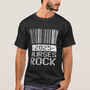 Master-Abschluss 2025 NURSES ROCKs Lustig M SN T-Shirt