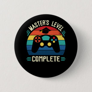 Master-Abschluss, Abschluss GIft, Master Button