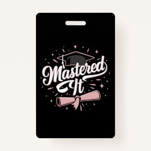 Master-Abschluss-MBA-Abschluss Ausweis