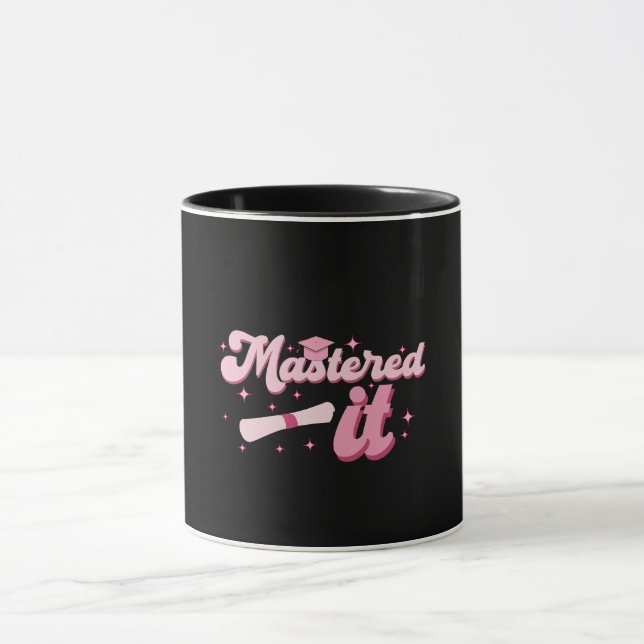 Master-Abschluss-MBA-Abschluss Tasse (Zentrum)