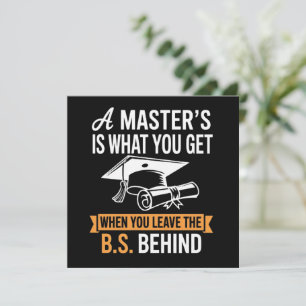 Master-Abschluss MBA Master-Abschluss Abschluss Einladung