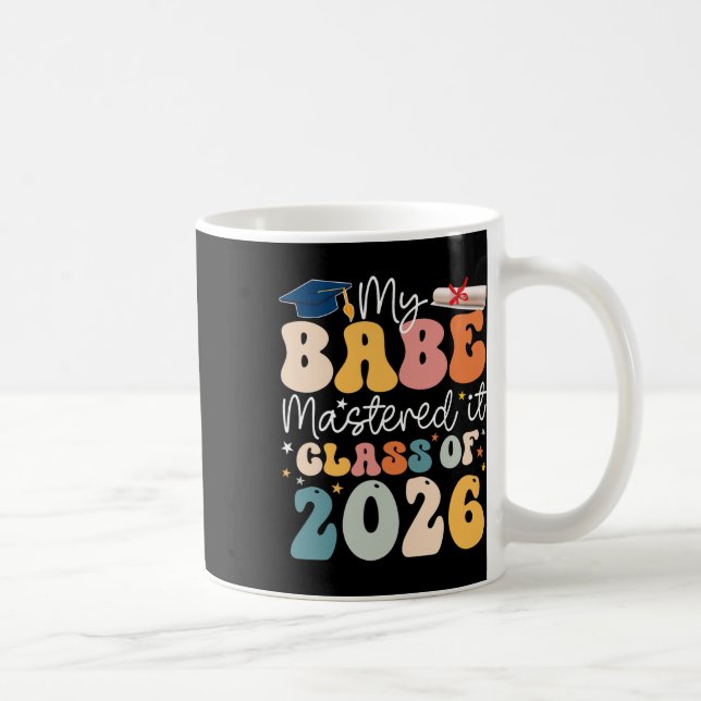 Master-Abschluss Meine Be Herr Es Cl Von 2026  Kaffeetasse (Rechts)
