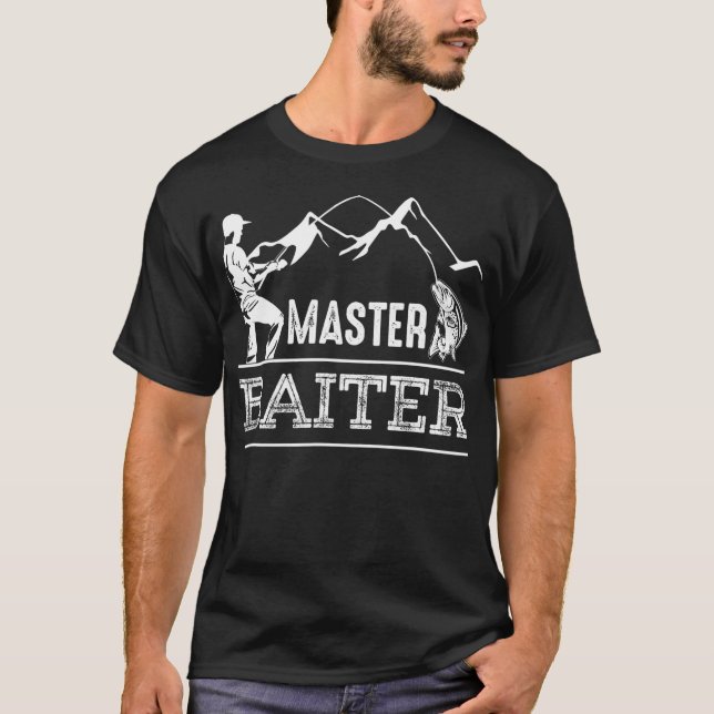 Master-Baiter-Fischerei  T-Shirt (Vorderseite)