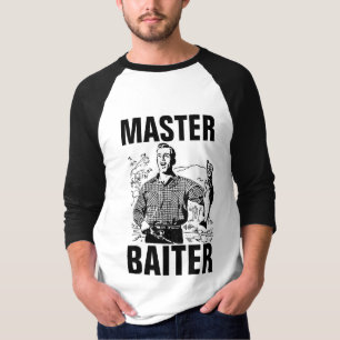 MASTER BAITER, Funny Fishing-T - Shirt