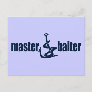 Master Baiter Postkarte