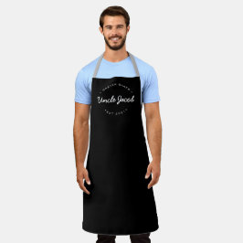 Master Baker Black Custom Unname Year Schürze