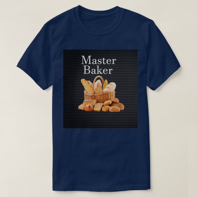 Master Baker Design Breadmaking T-Shirt (Design vorne)