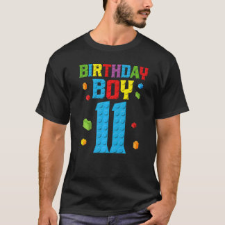Master Builder 11. Geburtstag Junge 11 Jahre Gebäu T-Shirt