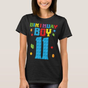 Master Builder 11. Geburtstag Junge 11 Jahre Gebäu T-Shirt