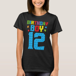 Master Builder 12. Geburtstag Junge 12 Jahre Gebäu T-Shirt