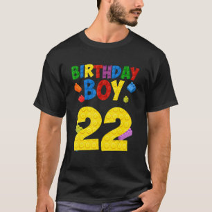 Master Builder 22 Geburtstag Junge 22. Jahr Gebäud T-Shirt