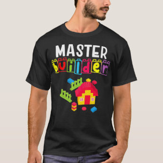 Master Builder Bausteine Brick Builders To T-Shirt