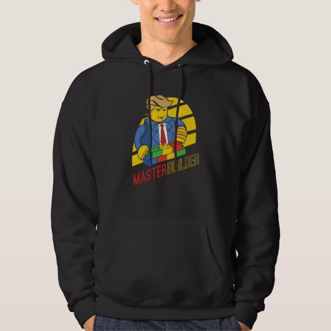 Master Builder Bausteine Männer Frauen Jugend 7 Hoodie (Vorderseite)