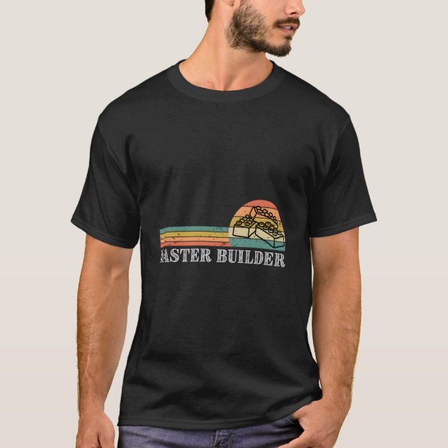 Master Builder - Blockieren von Gebäude-Kindern un T-Shirt (Vorderseite)