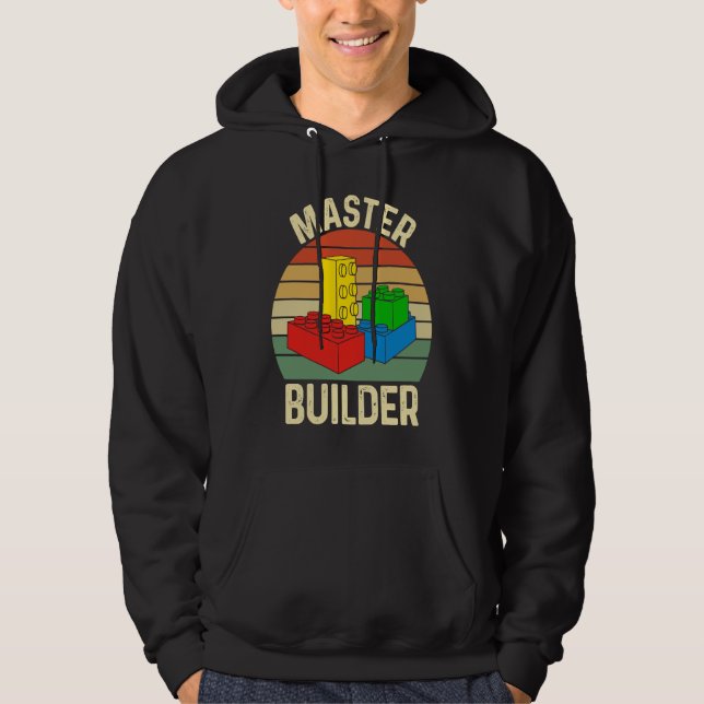 Master Builder  Building Blocks Toys Hoodie (Vorderseite)