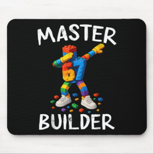 Master Builder Dabbing 67 Meme Bausteine Bri Mousepad